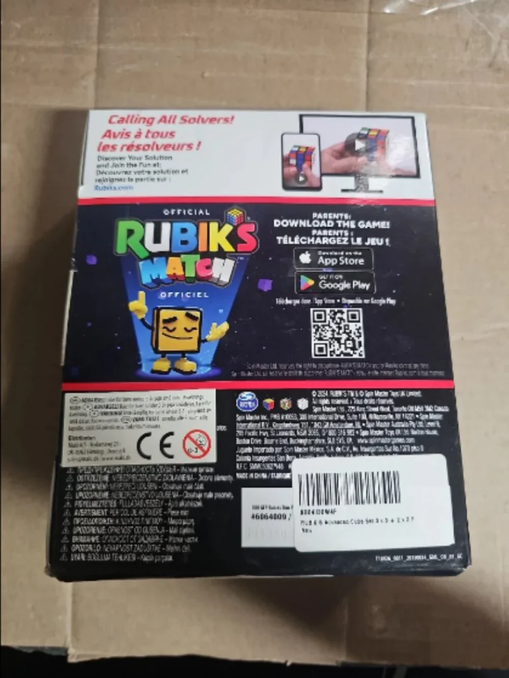 Official Rubik's Duo 2x2 Challenge Puzzle